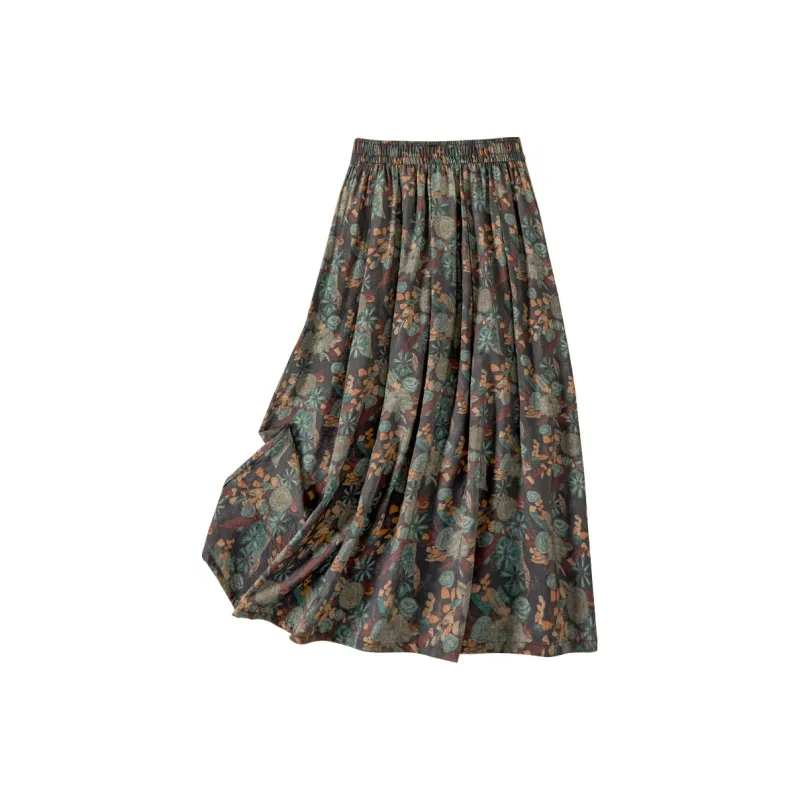 TOUCH Casual Long Skirt Women's-1