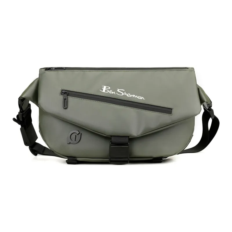 BEN SHERMAN Nylon Crossbody Bag, Shoulder Bag Unisex Multicolor-8