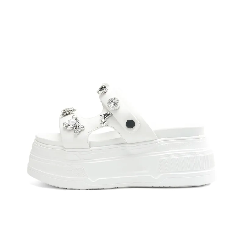 Rosa Bianca Abrasion Resistant Slide Slippers Women's-0