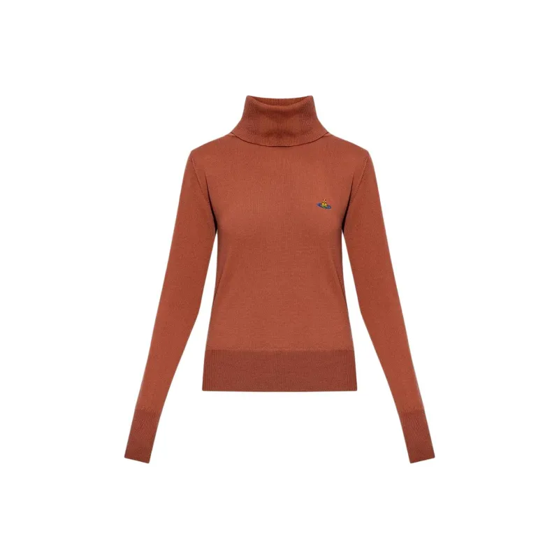 Vivienne Westwood SS23 Sweater Women's Red Brown-0