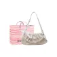 Ecru+Shopping Bag