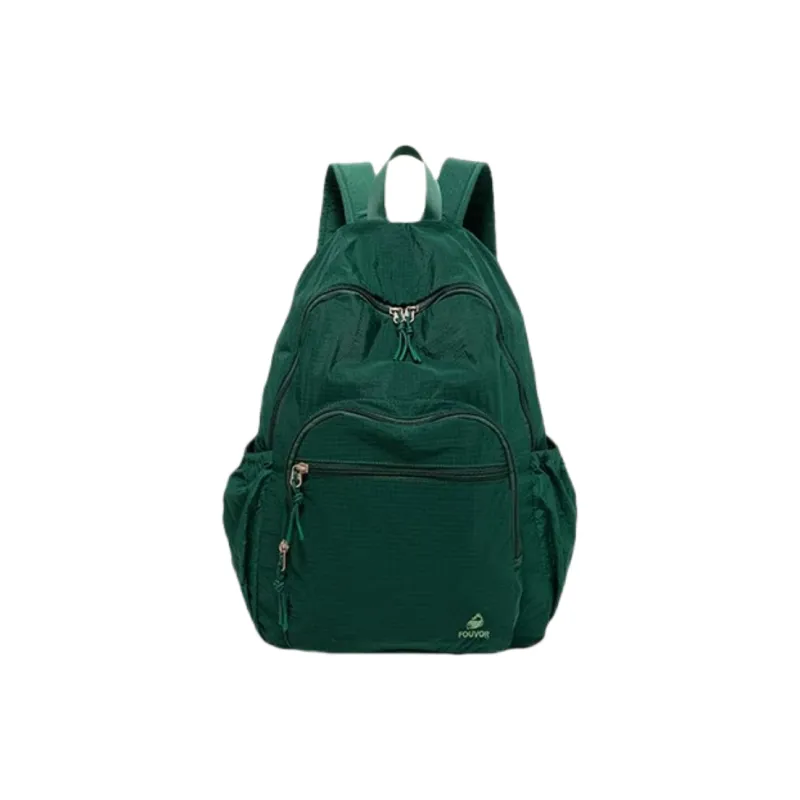 FOUVOR Nylon Fabric Backpack Unisex Multicolor-0