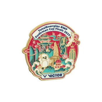 VICTOR Badminton Souvenirs Emerald Blue Zinc Alloy Unisex