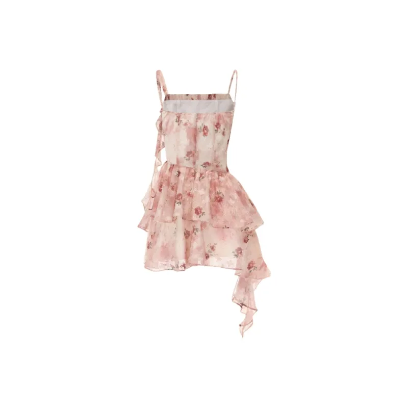 YGPRW Slip Dresses Women's Pink-1
