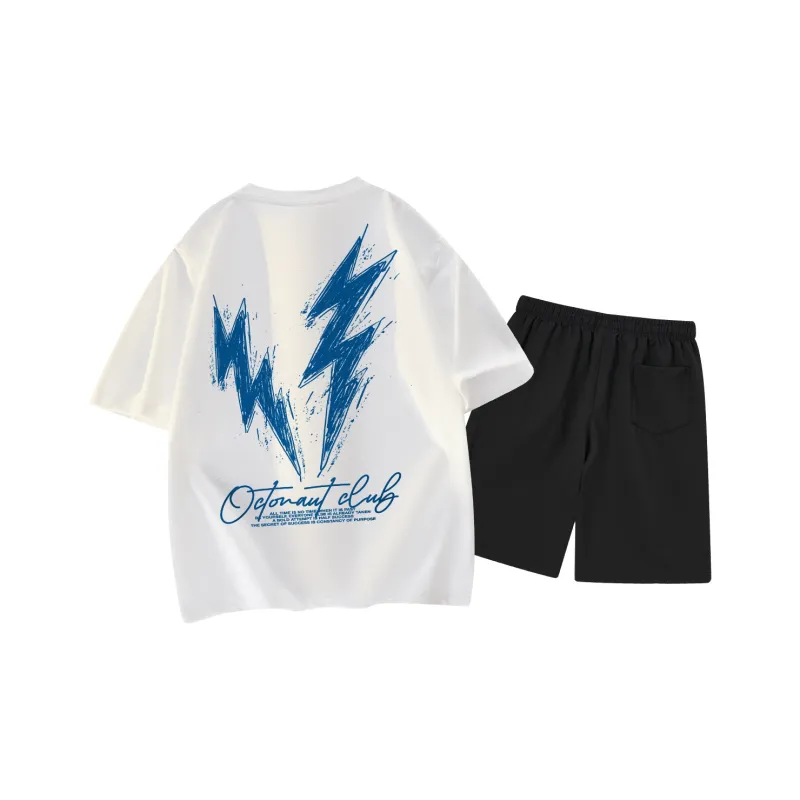 Small Columns Under The Sea Casual Sportswear Unisex-0