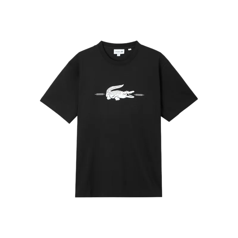 LACOSTE T Shirts Men Black-0