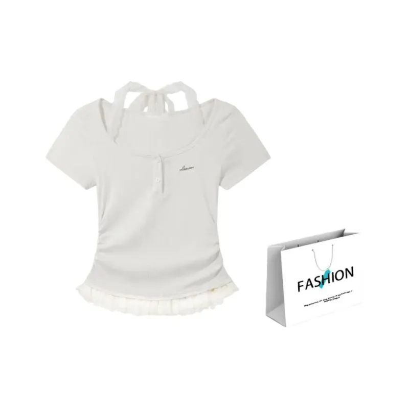 KUNZHUDAXIANG Regular T Shirt Women's-14