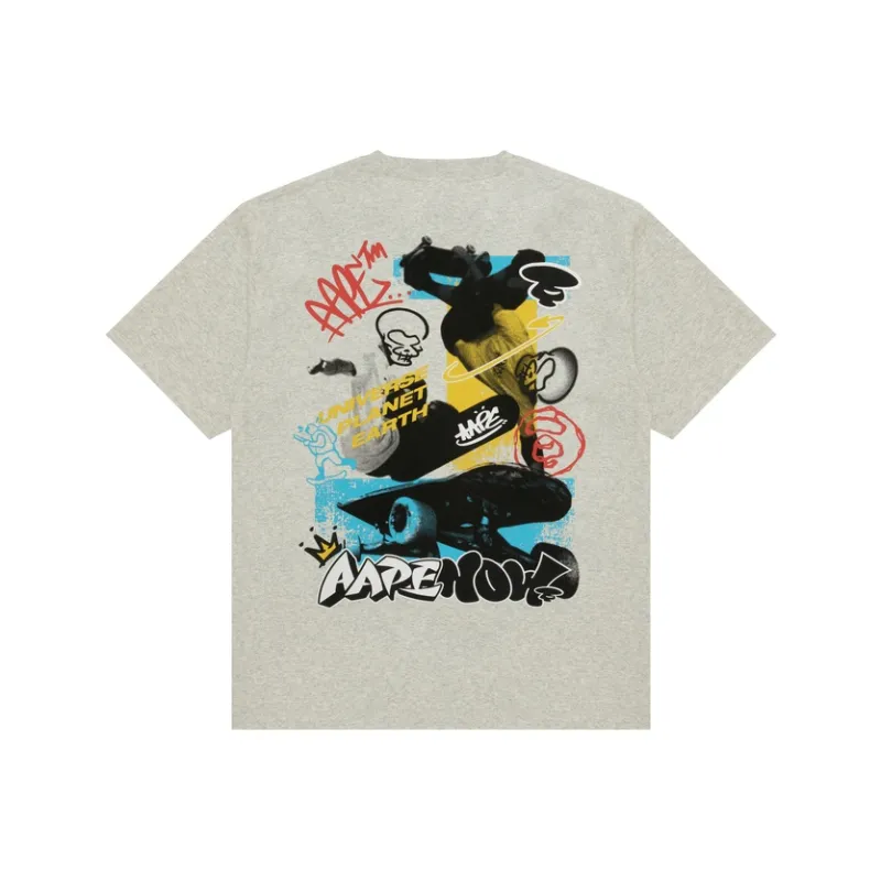 Aape Graphic print T shirt-1