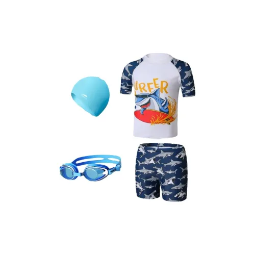 DOUBLEFISH Swimming Equipment Sets Polyester Beach Playing, Indoor Swimming Pool Kids' Regular One Size