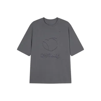 CROQUIS T Shirts Men 046 Cast Iron Gray