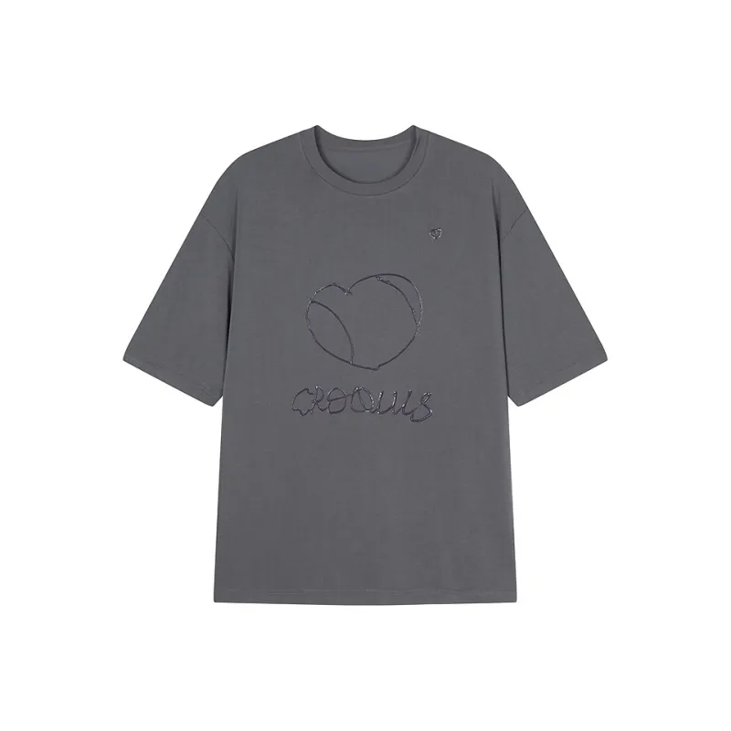 CROQUIS T Shirts Men 046 Cast Iron Gray-0