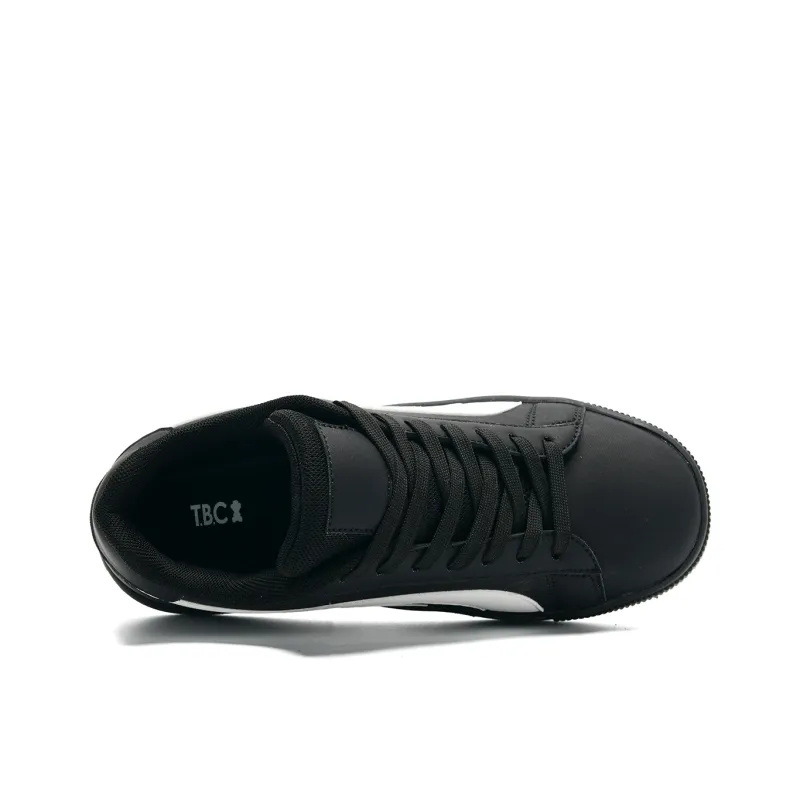 Teddy Bear Collection Slip Resistant, Abrasion Resistant, Lightweight Low Top Skateboard Shoes Unisex Black-4