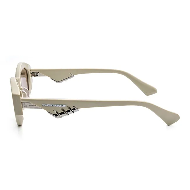 THE OWNER Plate Frame Irregular Shape Sunglasses Unisex-7