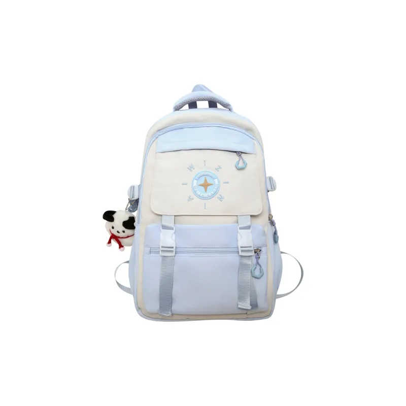 H YXIANG Nylon Backpack Regular Women's Multicolor-9