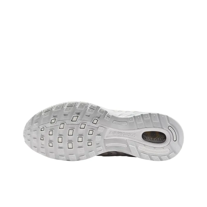 Nike Air Pegasus 2005 Anti Slip Wear Resistant Low Top Running Shoes Men's Greige-4