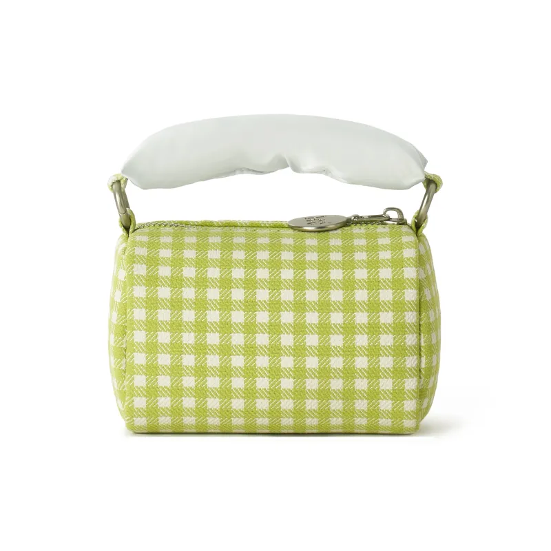 Lee Fabric Handbag Women's Green Plaid-2