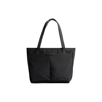 BELLROY Nylon Fabric Tote Bag, Shopping Bag, Shoulder Bag, Handbag Medium Size Unisex Aurora Black