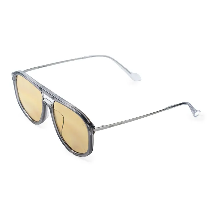 HELEN KELLER Metal And Plastic Aviator Sunglasses Unisex-6