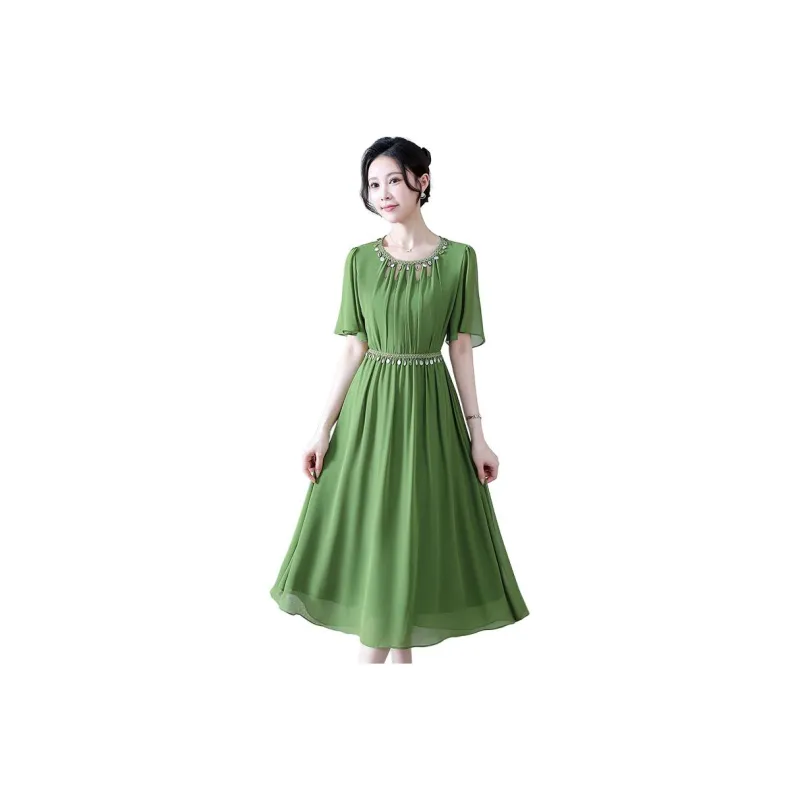YIRANCHUN Short Sleeved Dress Women's-1