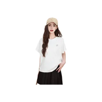 FAWENXIANGZI T Shirts Women's White