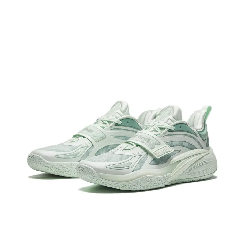 Anta KAI 1 Cushioning, Wear Resistant Low Top Basketball Shoes Men's Light Sunlit Green-2