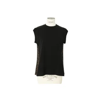 Sacai T Shirts Women's Brown/Black