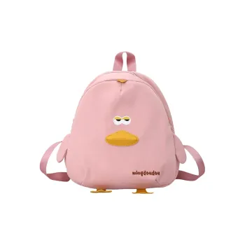 HCXK Nylon Backpack Women's Ecru/Black/Pink/Yellow