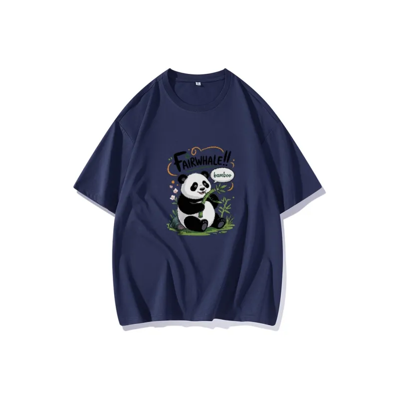 FAIRWHALE Drop Shoulder Sleeve T Shirt Women's-9