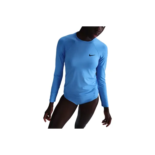 Nike Dri Fit SS25 Two Piece Swimsuit Women's Blue