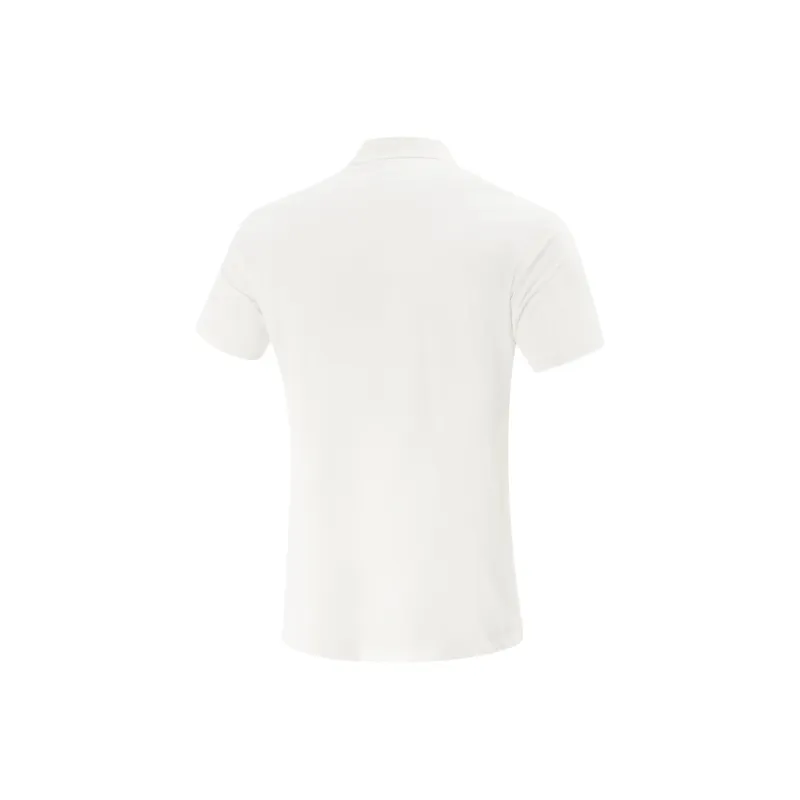 LiNing Fitness Series Polo Shirt Men's Standard White-1