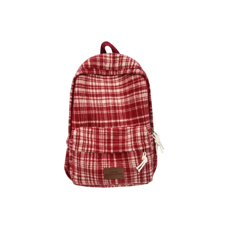 WICKBUEN Woolen Backpack Small Size Unisex Multicolor-12