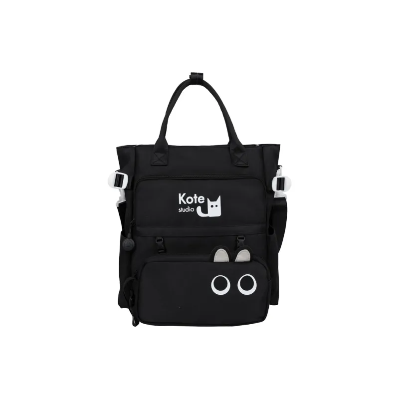 AIBAG Fabric Backpack Unisex Black/Pink/Green/Khaki/Lake Blue-0