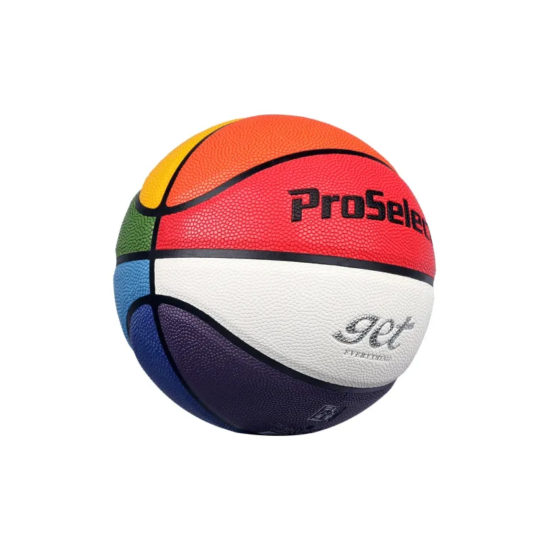 ProSelect PU Basketball Multicolor Size 5 Ball Training-9