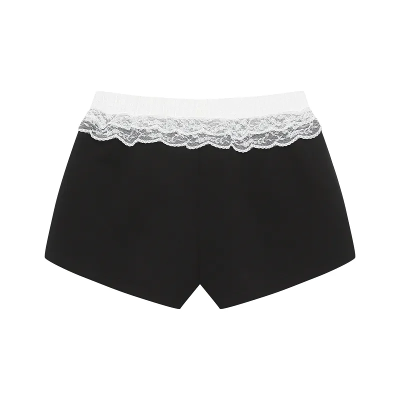 Vine Color Casual Shorts Women's-3