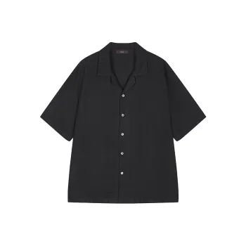 CROQUIS Black Thread Shirts Men