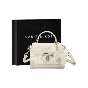 Carit&Koty PU Handbag Regular Women's White
