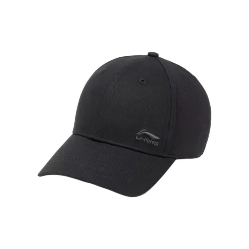 LiNing Cotton Baseball Caps Men's Black