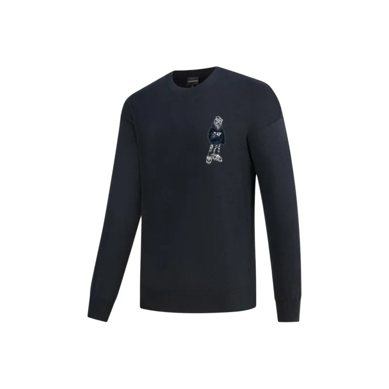 EMPORIO ARMANI Sweater Men's Navy Blue-2