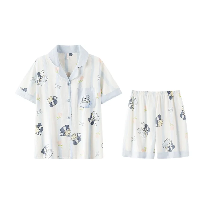 Qiao Ni Tong Pajama Set Women's-0