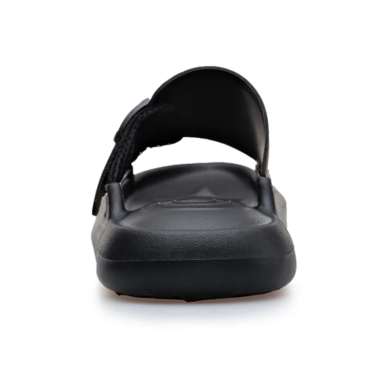 SHUPATE Slip Resistant, Odor Resistant, Quick Dry Slide Slippers Men's Black-3