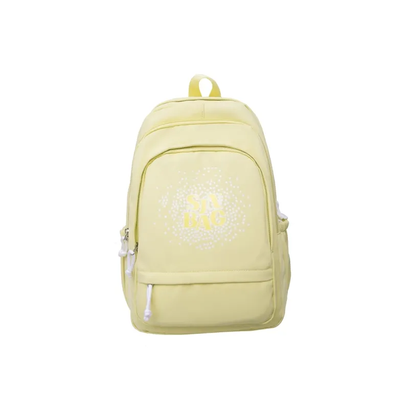 H YXIANG Nylon Backpack Regular Unisex Multicolor-3