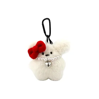 CinvaiKrose Plush Bag Accessory Women's Red Bowknot/Pink Bowknot/Black Bowknot