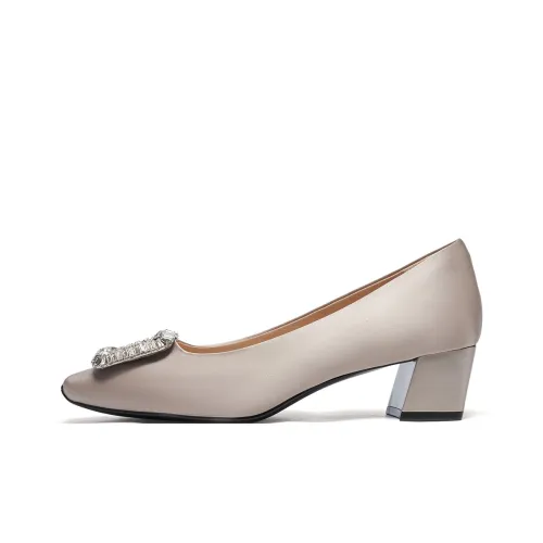 ST&SAT Block Heel High Heels Women's