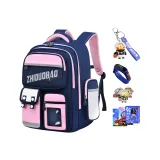 Royal Blue Pink Small Size[Suitable for Grades 1-3]-Includes Waterproof Watch+Accessories