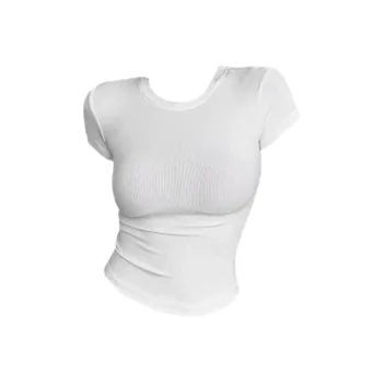 ABBY GODDESS T Shirts Women's White