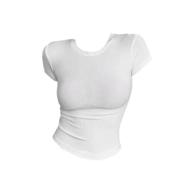 ABBY GODDESS T Shirts Women's White-0