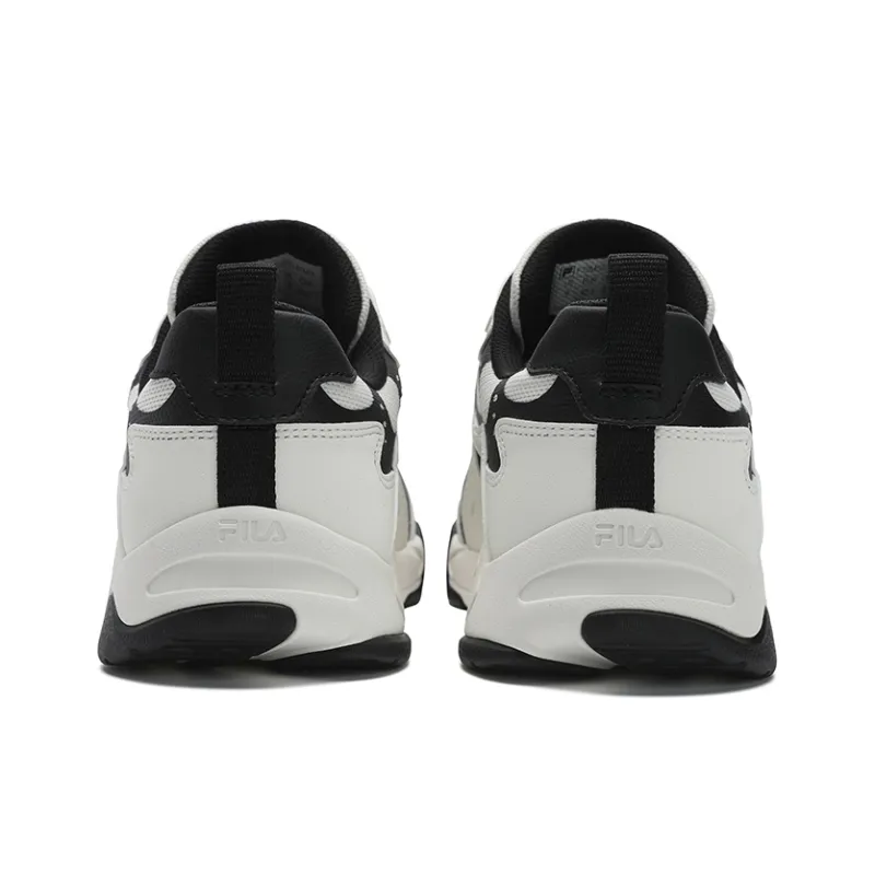 FILA STAR RHYTHM Shoes Slip Resistant, Abrasion Resistant, Breathable Low Top Skateboard Shoes Men's White Black-3