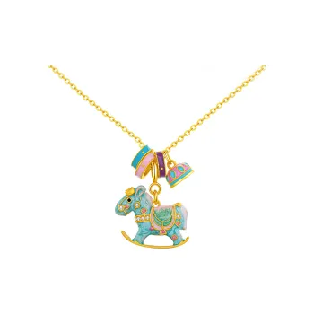 CHAOHONGJI S925 Silver Necklaces Women's