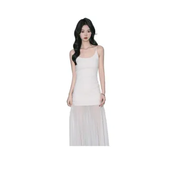 FOREVER 21 Slip Dresses Women's White