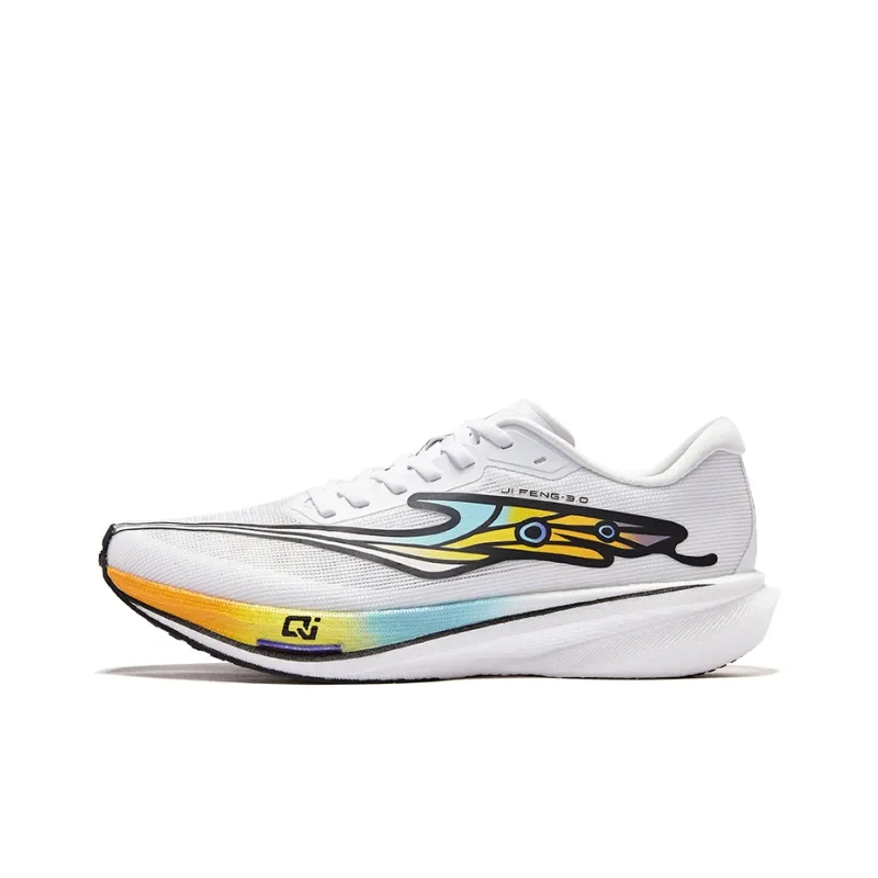 Erke Extreme Wind 3.0 Running Shoes Men Low Top Erke White With Black-0